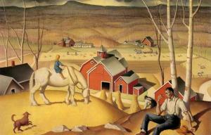 Paul Sample Janitor's Holiday Paul Sample Janitor's Holiday