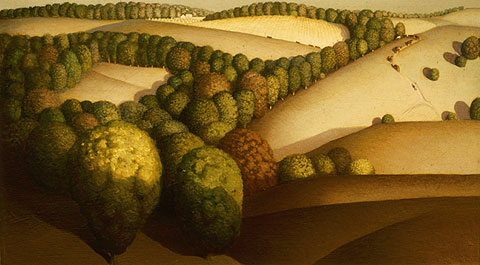 Near Sundown Grant Wood Near Sundown Grant Wood