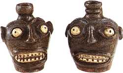 Face jugs 1850 Face jugs 1850