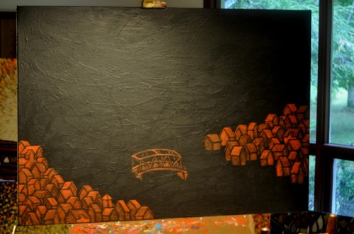 GC Myers 2009 Underpainting