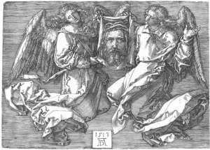 Albrecht Durer- Sudarium Displayed by Two Angels