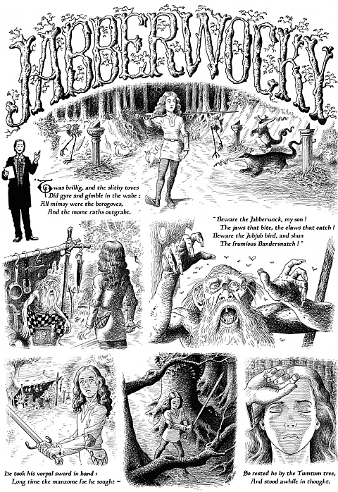 Lewis Carroll's Jabberwocky by Bryan Talbot