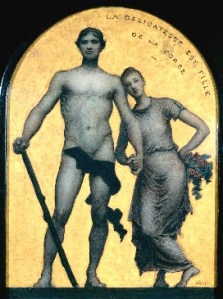 Xavier Mellery- Gentleness is the Strength of Woman