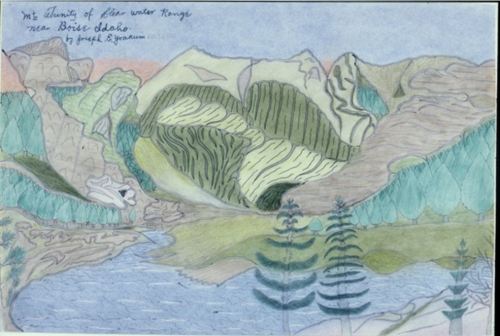 Yoakum, Joseph-- Mt. Trinity of Clearwater Range