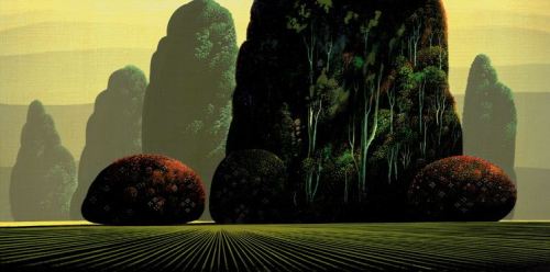 Eyvind Earle-  Autumn Eucalyptus