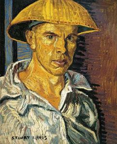 Stuart Davis--Self Portrait 1919