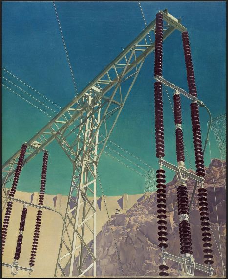 Charles Sheeler Conversation Sky and Earth