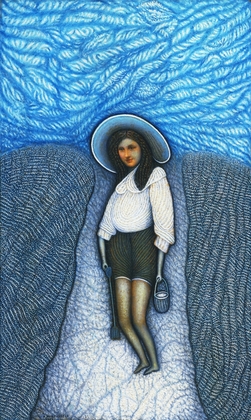 Morris Hirshfield Beach Girl