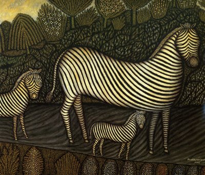 Morris Hirshfield Zebras