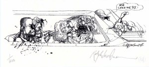Ralph Steadman -Bad Craziness
