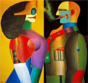 Richard Lindner The Couple