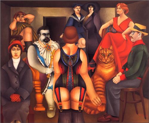 Richard Lindner The Meeting