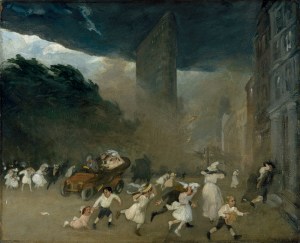 John Sloan Dust Storm Fifth Avenue