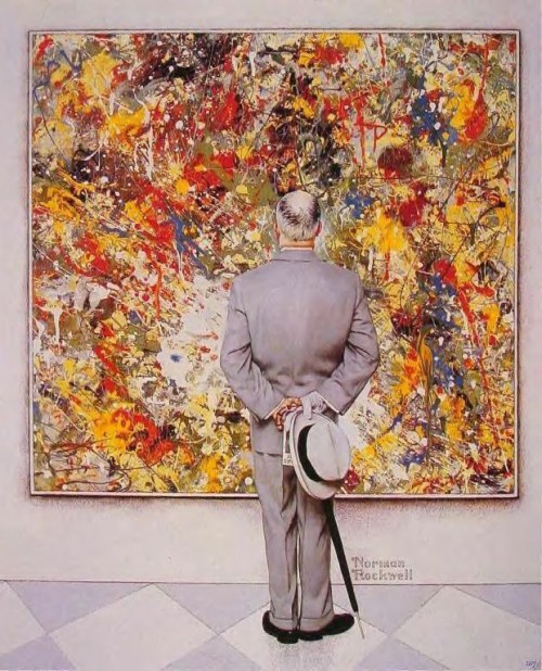 Norman Rockwell- The Art Critic