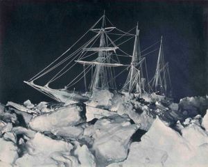 Frank Hurley- Endurance in the Antarctic Night 1915