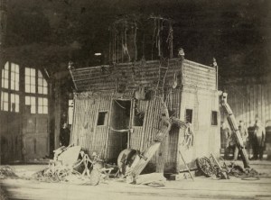 Nadar Le Geant Gondola after flight and wreck