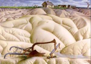 Alexander Hogue- Mother Earth Laid Bare