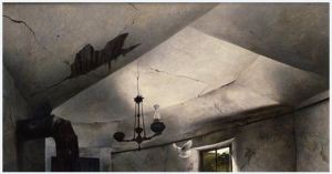 Andrew Wyeth -Mother Archie's Church 1945