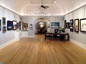 Principle Gallery Charleston interior Nov 2013