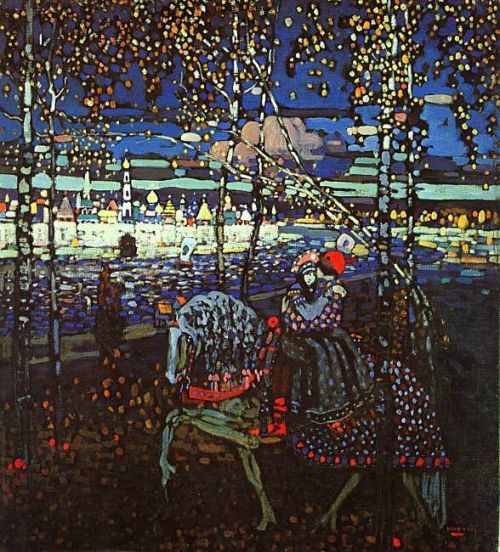 Wassily Kandinsky- Couple Riding   1906