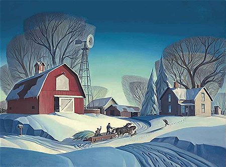 Dale Nichols- Bringing Home the Tree