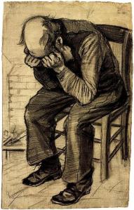 Van Gogh-- Worn-Out-- Drawing  1881-2
