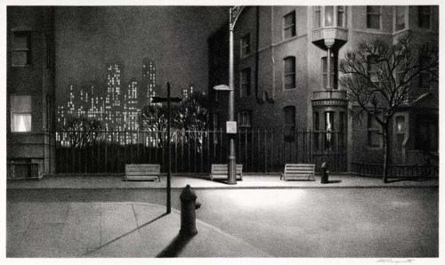 Martin Lewis New York Nocturne