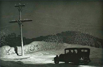 Martin Lewis - Which Way 1932