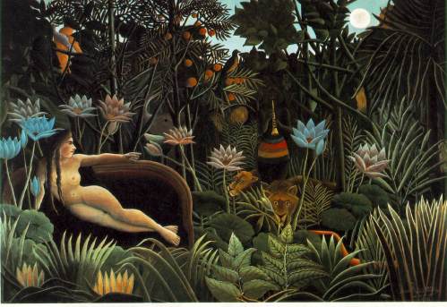 Henri Rousseau the dream 1910