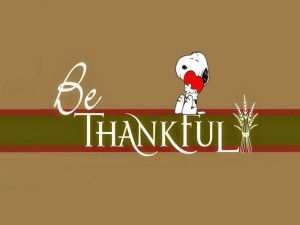 Snoopy Thanksgiving