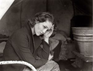 Dorothea Lange- 1936 Daughter of a Migrant Coal Miner