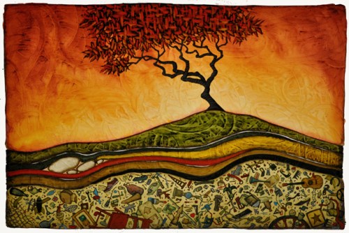 GC Myers- Archaeology-Rainbows End