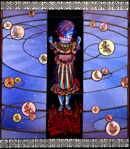 Judith Schaechter Joan_of_Arc 2007