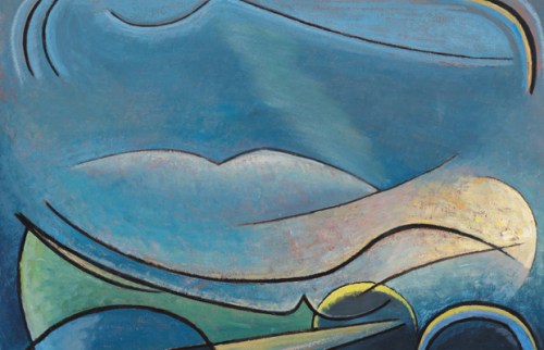 Lawren Harris The Spirit of the Remote Hills 1957