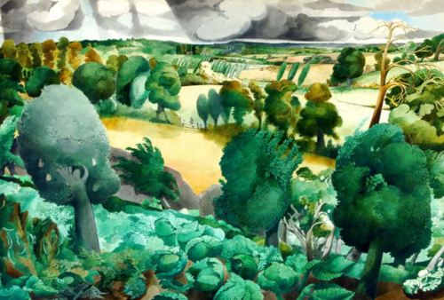 Edward Burra Cabbages Springfield Rye 1937