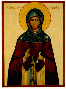 Holy Anna of Novgorod from Holy Annas Chapel in Sweden