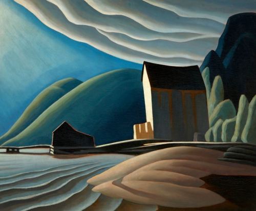 Lawren Harris- Ice House, Coldwell, Lake Superior 1923