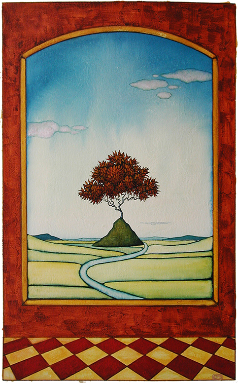 GC Myers- In the Window- Worlds Beckon sm