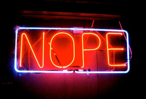 nope