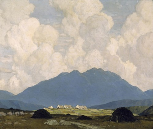 Paul Henry A Connemara Village 1933-34