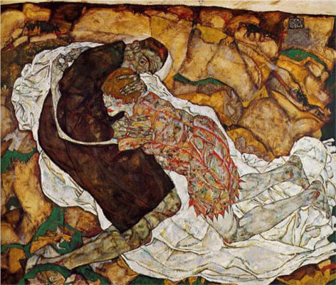 Egon Schiele- Death and the Maiden