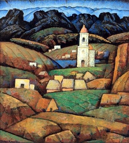 Alfredo Ramos Martinez- The Chapel