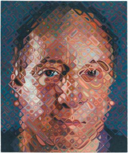 Paul Simon by Chuck Close