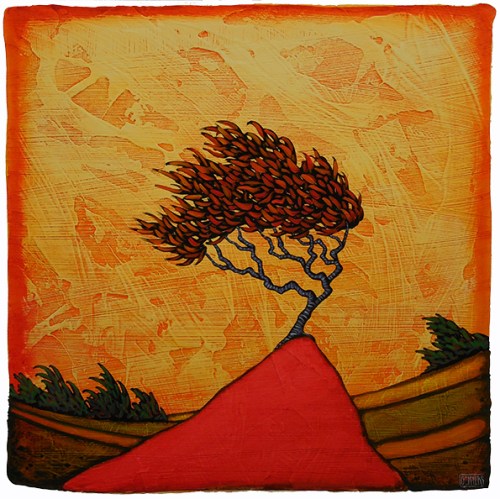 Defiant Heart! Win this Painting!