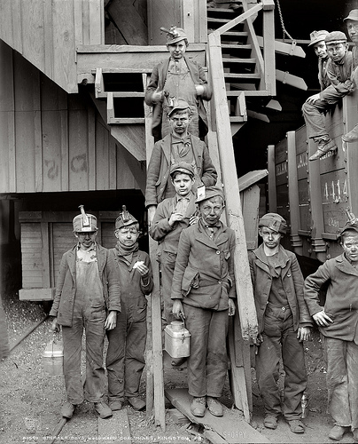 Lewis Hine Young Miners