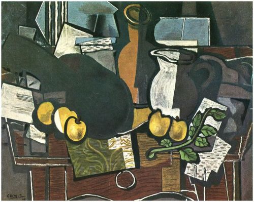 Braque Fruit and Pitcher 1927