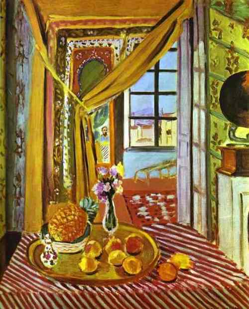 Matisse Interior with Phonograph 1924