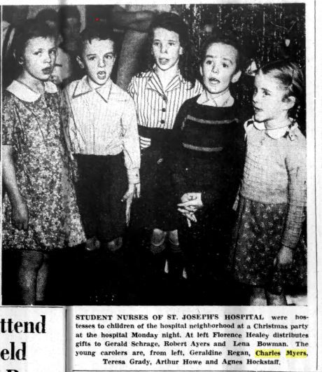 Dad Christmas Party 1940 closeup