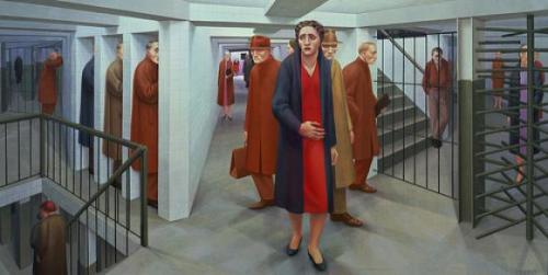 George Tooker Subway