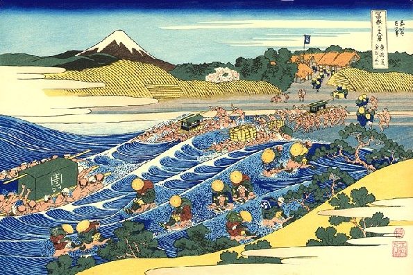 Hokusai- Fujiyama 3